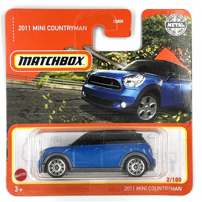 Matchbox 1:64 2011 Mini Countryman Blue