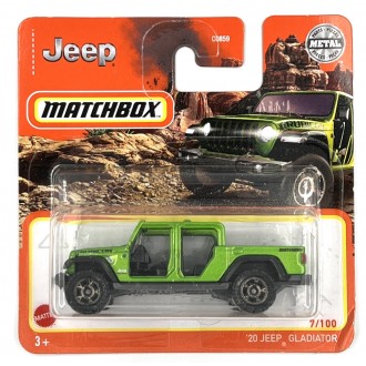 Matchbox 1:64 '20 Jeep Gladiator Green