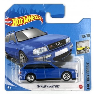 Hot Wheels 1:64 1994 Audi Avant RS2 Blue