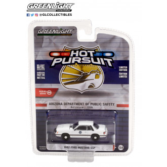 Greenlight 1:64 Hot Pursuit - 1982 Ford Mustang SSP Arizona Department of Public Safety