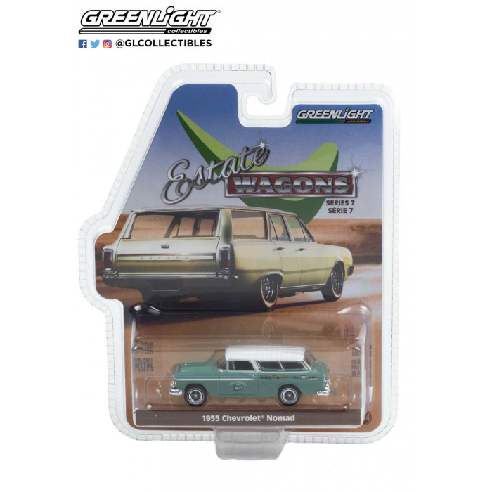 Greenlight 1:64 Estate Wagons - 1955 Chevrolet Nomad Holley Speed Shop
