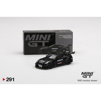 Mini GT 1:64 LB Silhouette Works GT Nissan 35GT-RR Ver.2 Matt Black RHD