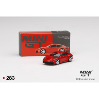 Mini GT 1:64 Porsche 911 (992) Carrera S Guards Red LHD